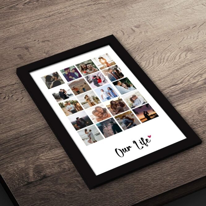 Customized Couple Collage Frame - Image 4